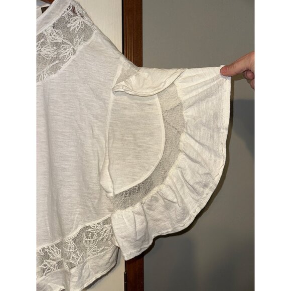 Free People Love Affair Bell Sleeve Top Size Medium - Picture 5 of 12